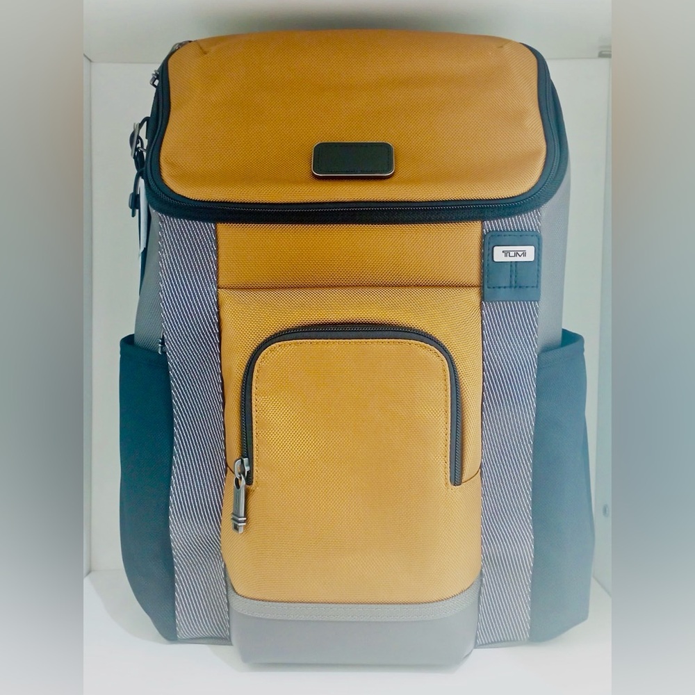 NWT TUMI Fremont THORNHILL Backpack Golden Brown. MSRP $425